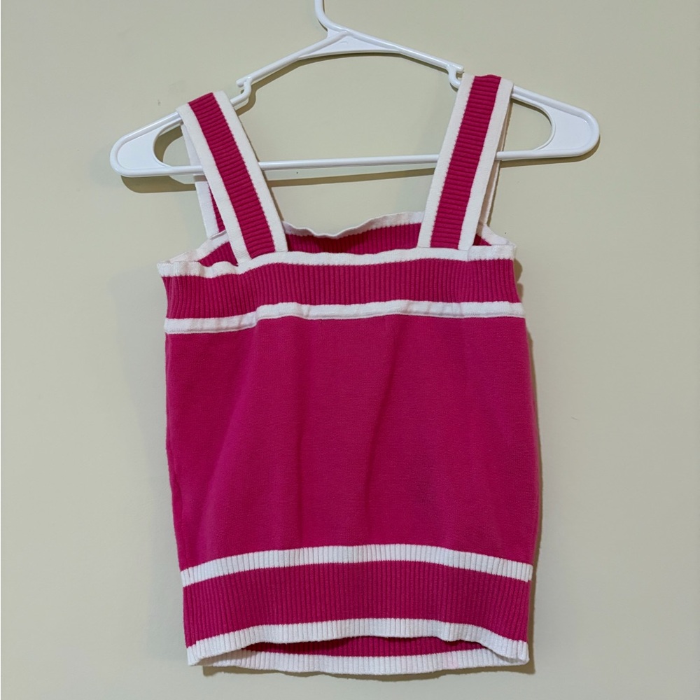 Fuchsia Ribbed Crop Tank Top  Bundle - Picture 7 of 9